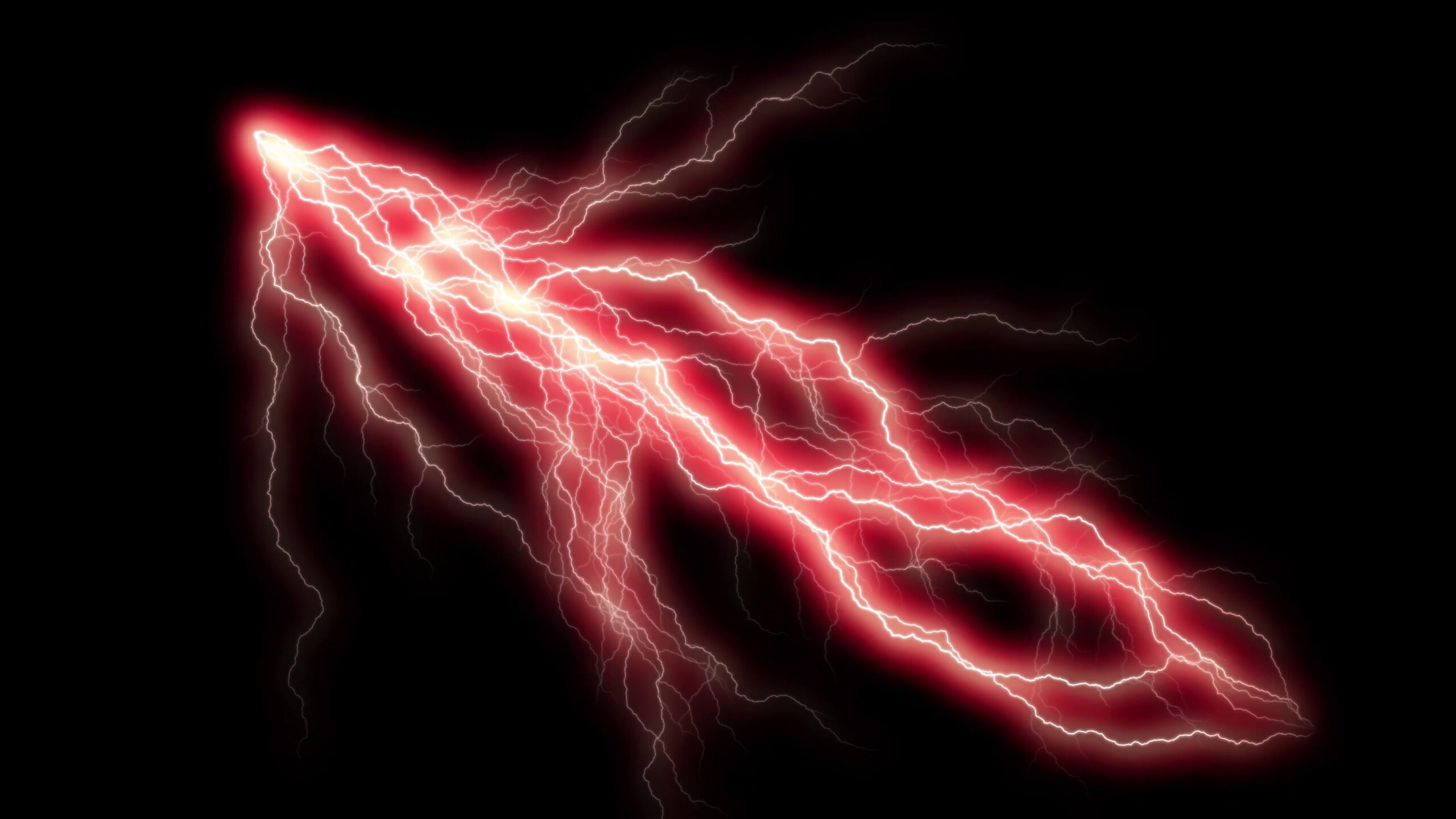 4K Red Lightning Overlay Effect Free Download || Overlay Effect For Editing