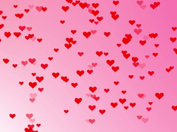 4K Hearts Motion Background || FREE DOWNLOAD || Valentine’s Day Screensaver || Stock Footage