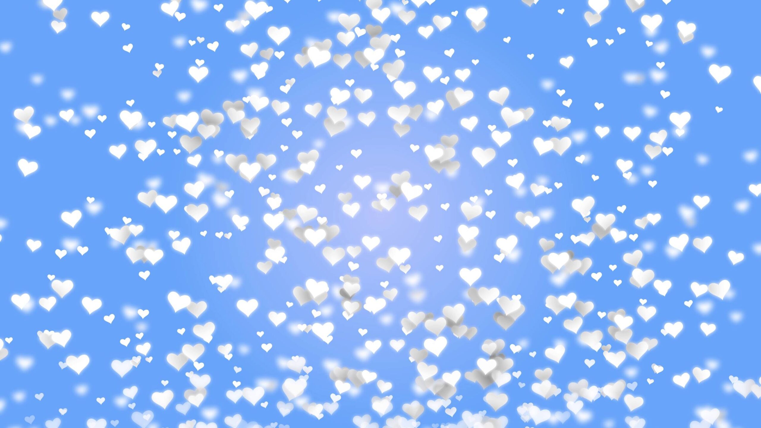 4K White Hearts Screensaver || FREE DOWNLOAD || Valentine’s Day Motion Background