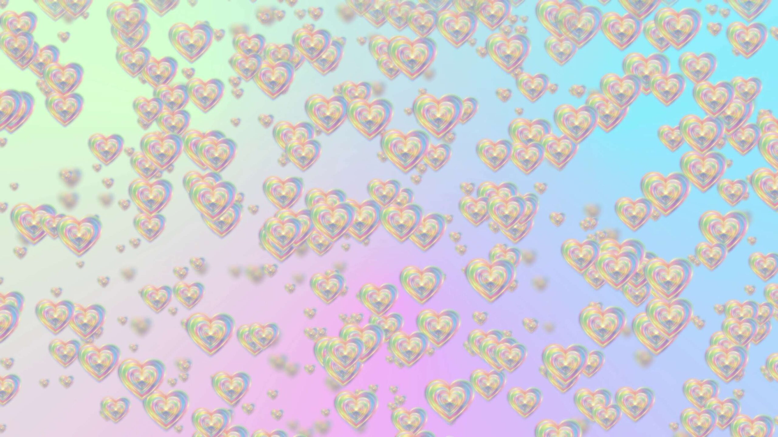 Colorful Hearts Valentine’s Day Screensaver || FREE DOWNLOAD || 4K Motion Background
