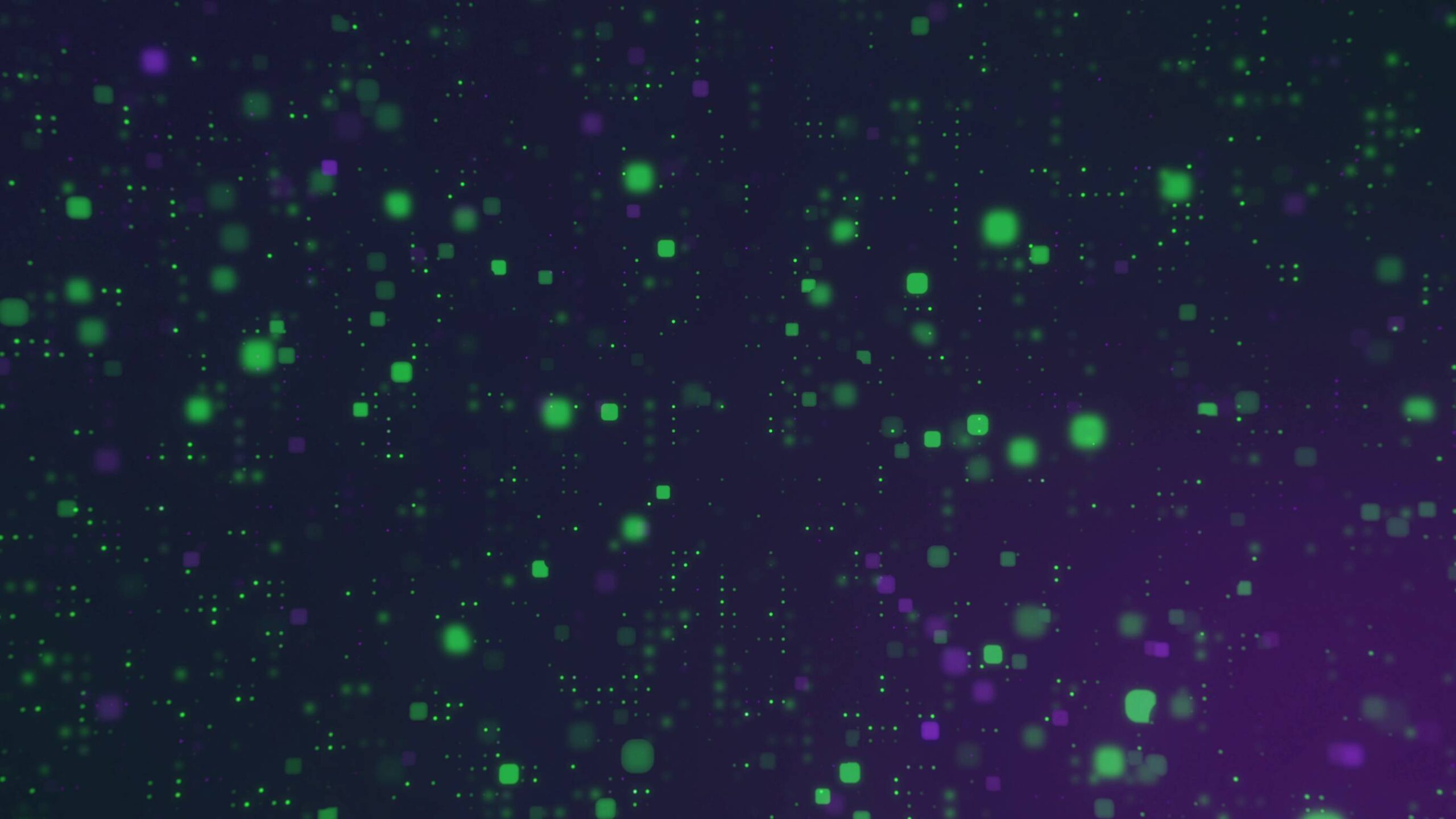 4K Green & Purple Pixels Screensaver  || UHD Free To Use Motion Background || Free Download