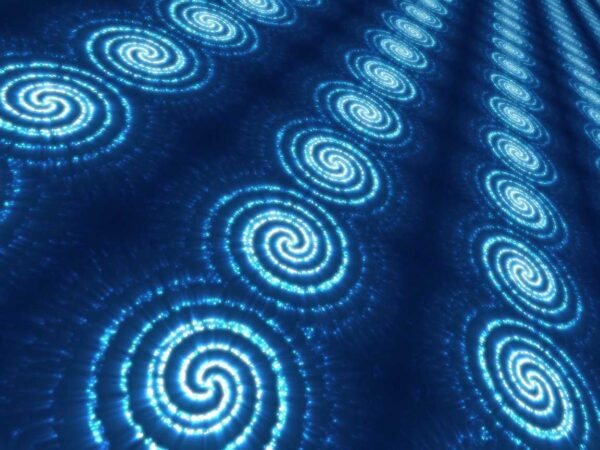 4K Glowing Spirals Looped Screensaver || Free To Use UHD Motion Background || FREE DOWNLOAD