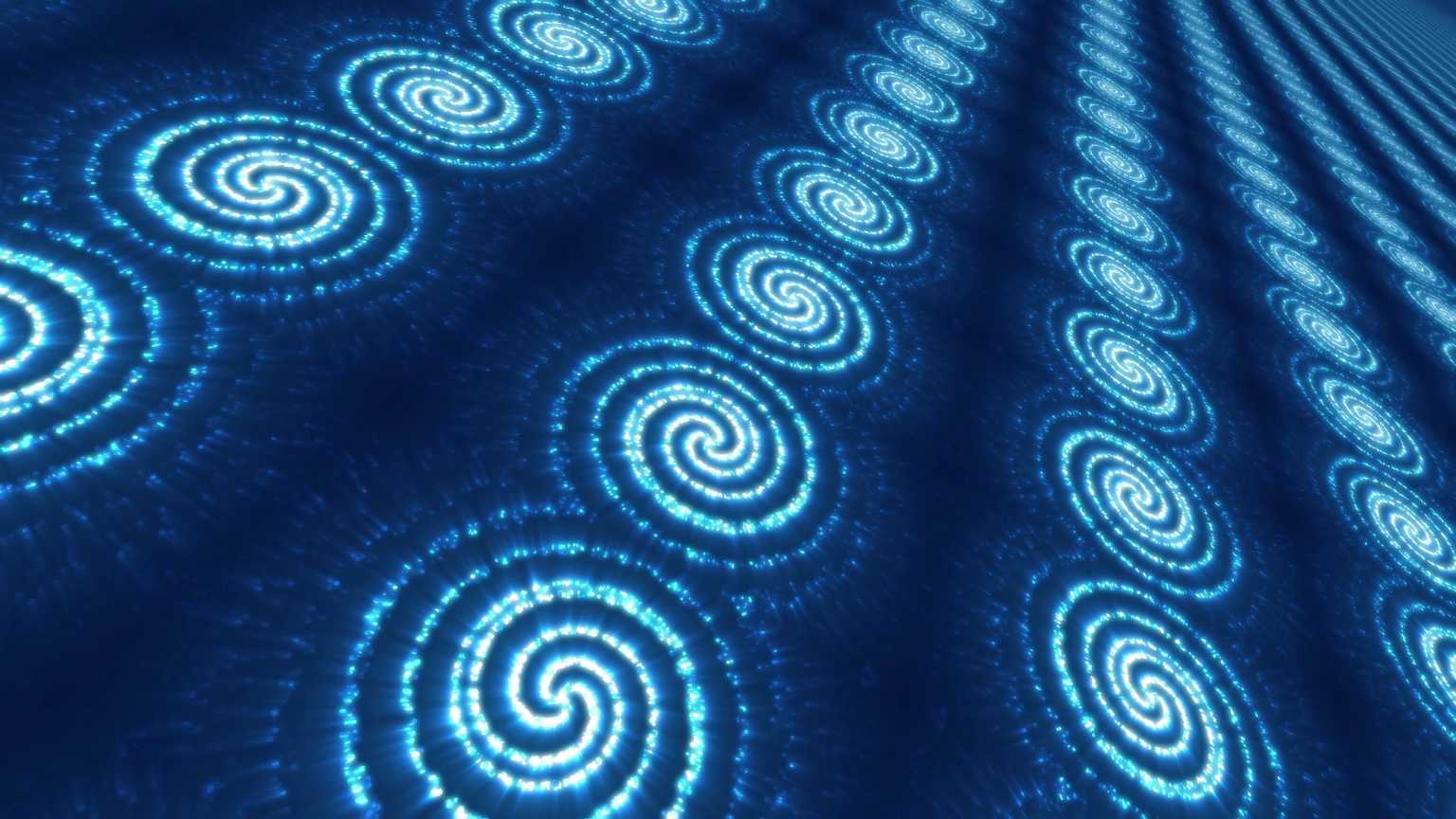 4K Glowing Spirals Looped Screensaver || Free To Use UHD Motion Background || FREE DOWNLOAD