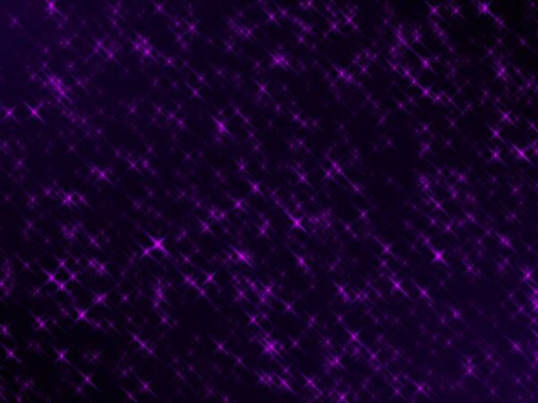 4K Sparkling Purple Stars Screensaver || VFX Free To Use 4K Motion Background