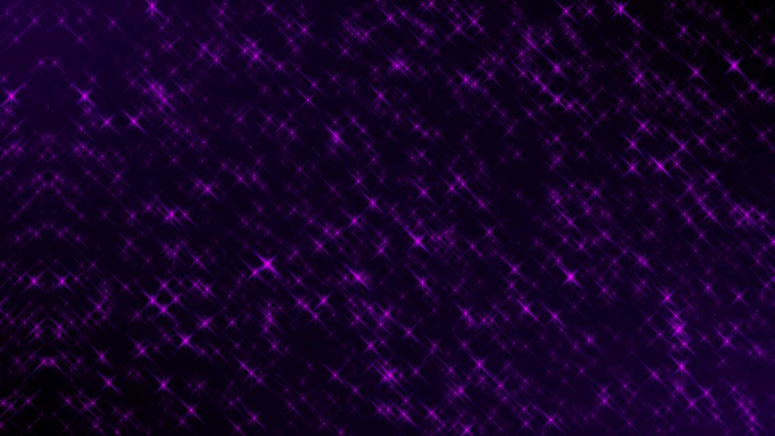 4K Sparkling Purple Stars Screensaver || VFX Free To Use 4K Motion Background