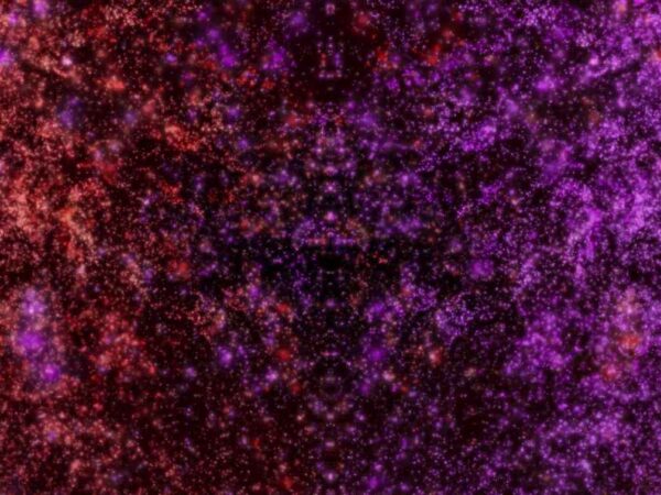4K Glowing Purple & Orange Particles Looped Motion Background || VFX Free To Use 4K Screensaver