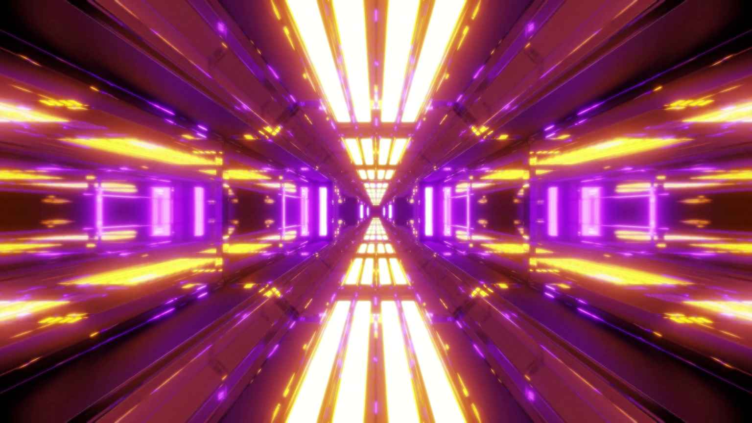 4K Light Tunnel Motion Background || Free To Use Video || VFX 4K Screensaver