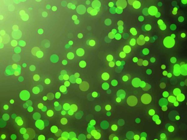 4K Glowing Green Particles Looped Motion Background || VFX Free To Use Screensaver