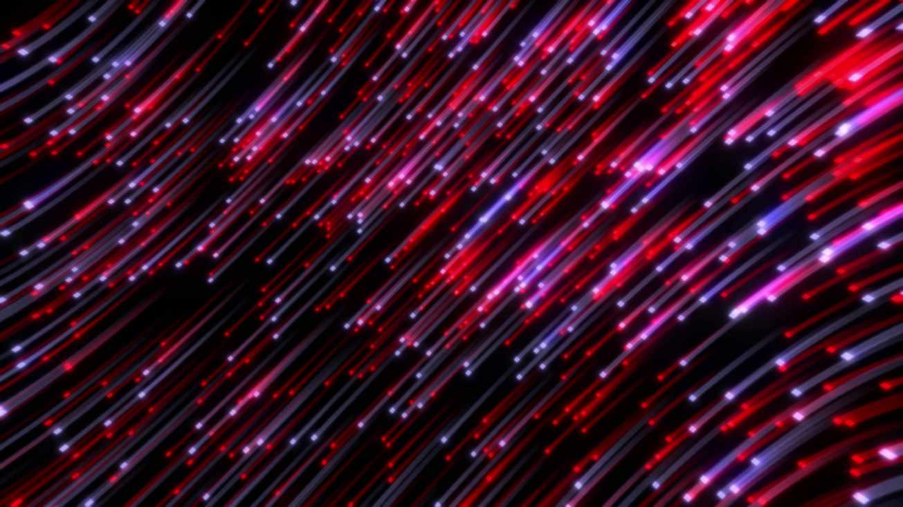 4K Beautiful Red & Violet Particles Motion Background || Free To Use 4K Screensaver