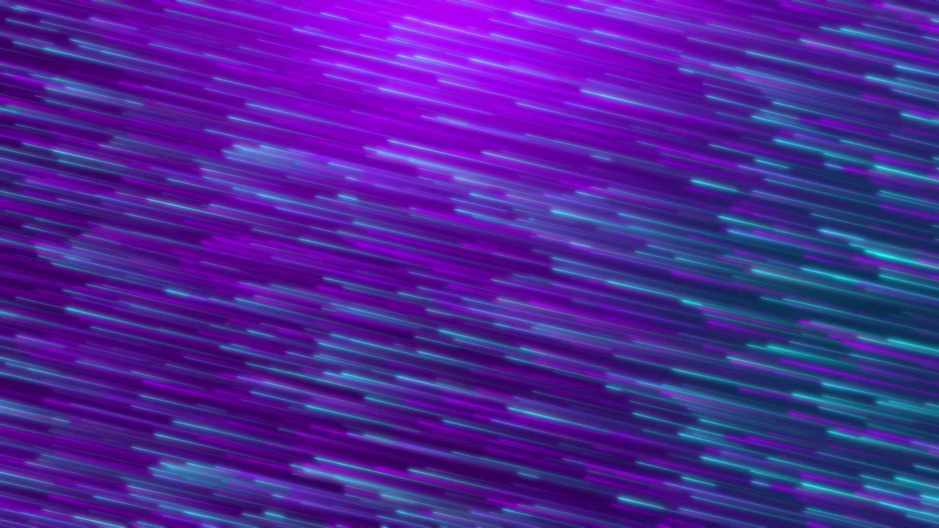 4K Purple & Cyan Lines Motion Background || VFX Free To Use 4K Screensaver
